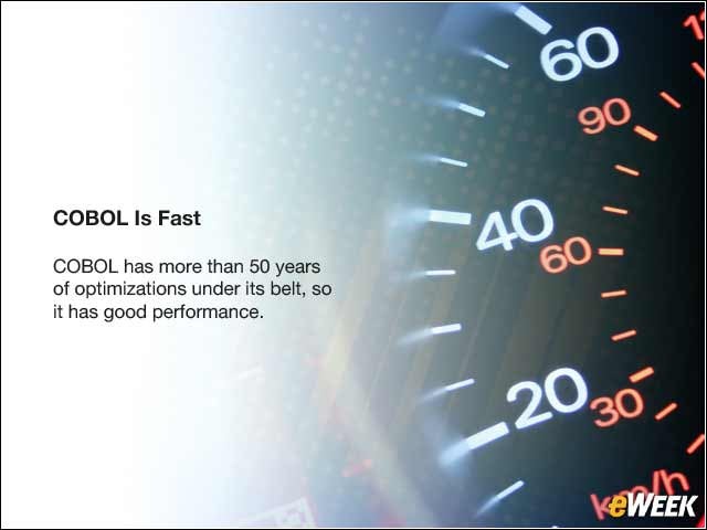 9 - COBOL Is Fast