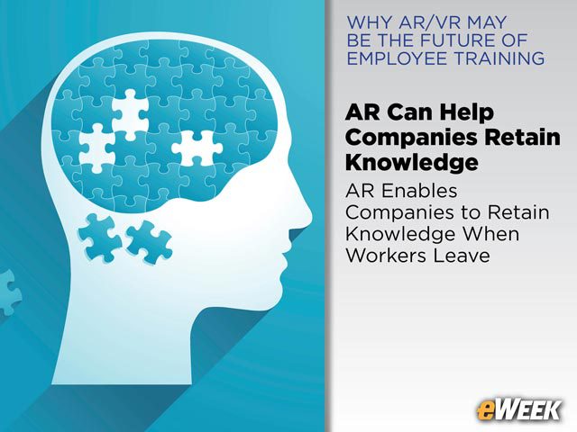 AR Can Help Companies Retain Knowledge