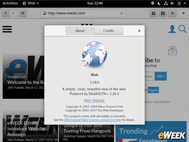 Web Browser Gets a New Address Bar